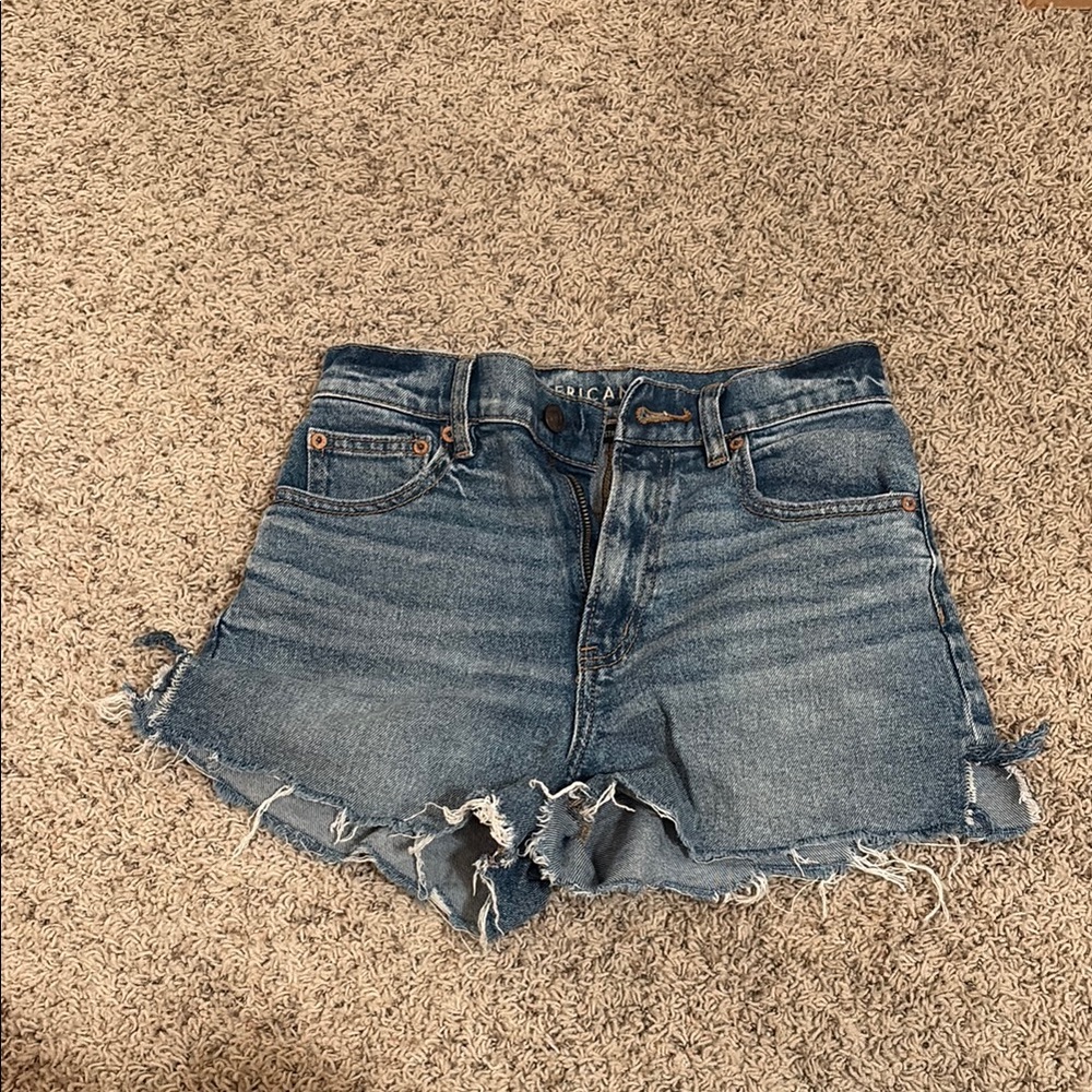 American Eagle Denim Blue Shorts